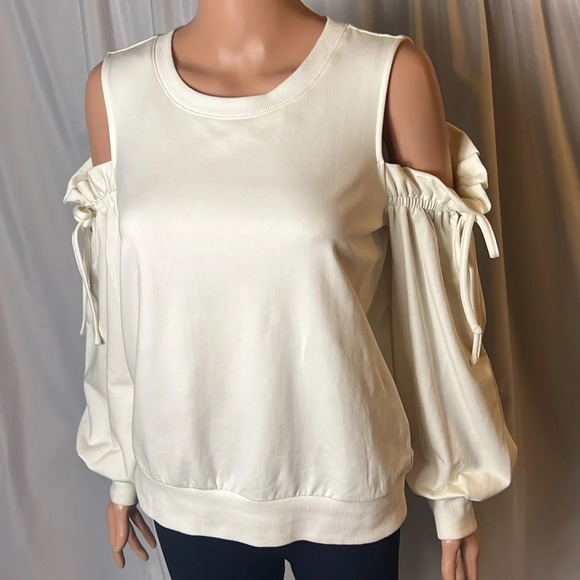 1. State Sweater Womens Open Should Bows Size M - Picture 3 of 9